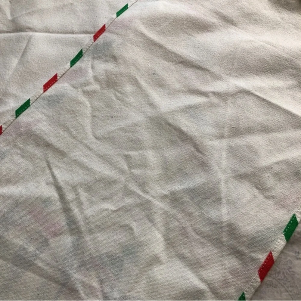 Christmas Holiday Penguins Snowflakes Canvas table runners set of 2‎